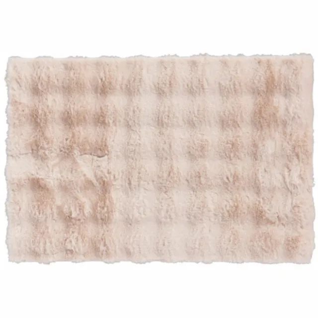 Home & Styling Vloerkleed Faux Fur - 90x60cm - Bruin