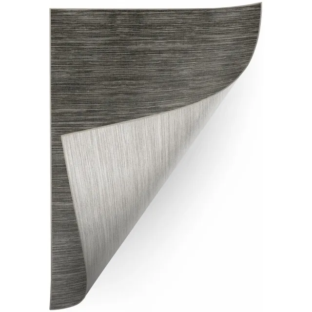 RUGSX Kleden Rugsx Sisal tapijt OMKEERBARE SISAL DOUBLE 29201/092 me 160x230 cm Grijs