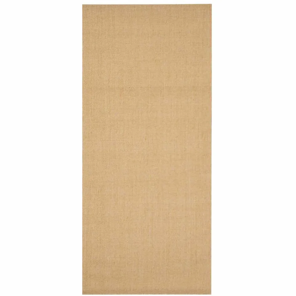 vidaXL Vloerkleed 66x150 cm natuurlijk sisal Bruin