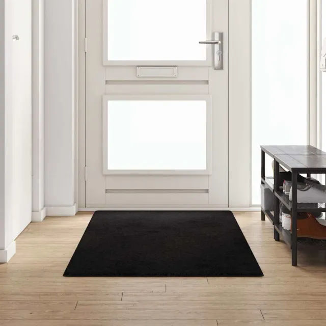 vidaXL Tapijt Loper Zwart 100 x 250 cm 100% Polypropylene Tuft, foto 2