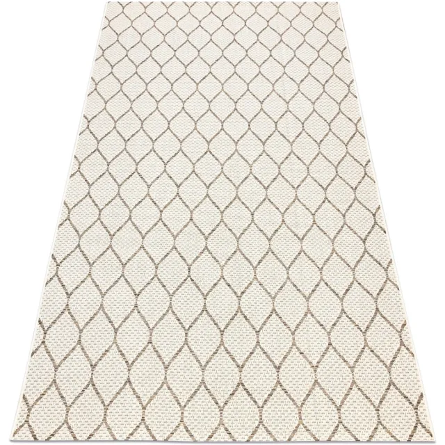 RUGSX Kleden Rugsx Sisal tapijt SISAL BOHO 46211061 klaver geruite Beige