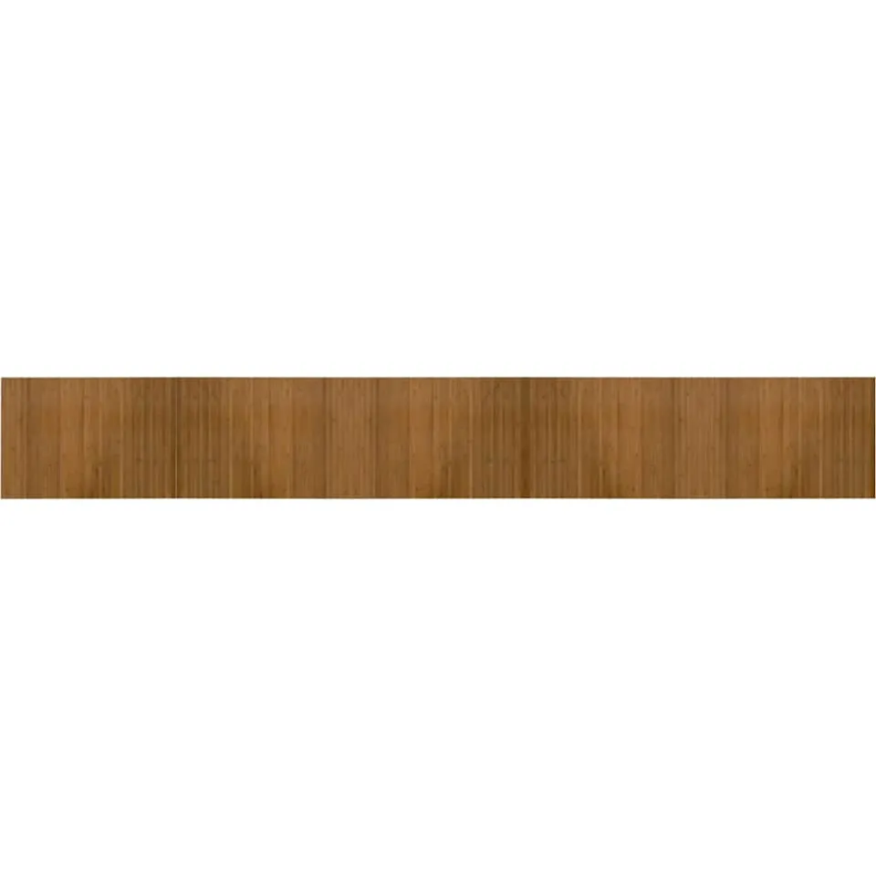 vidaXL Vloerkleed rechthoekig 70x500 cm bamboe bruin, foto 4
