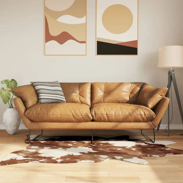 vidaXL Vloerkleed koeienpatroon wasbaar 120x170 cm zwart wit, foto 2