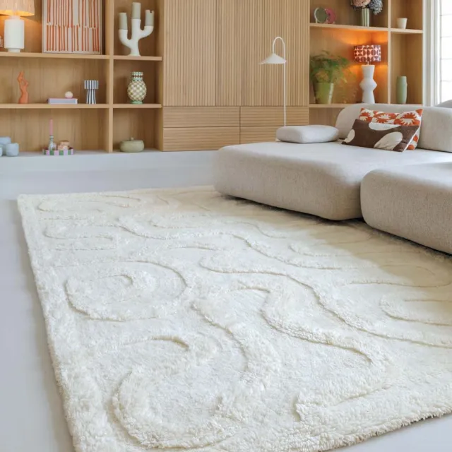 Nordic Weavers Design vloerkleed - Tjørne Bris ivoor