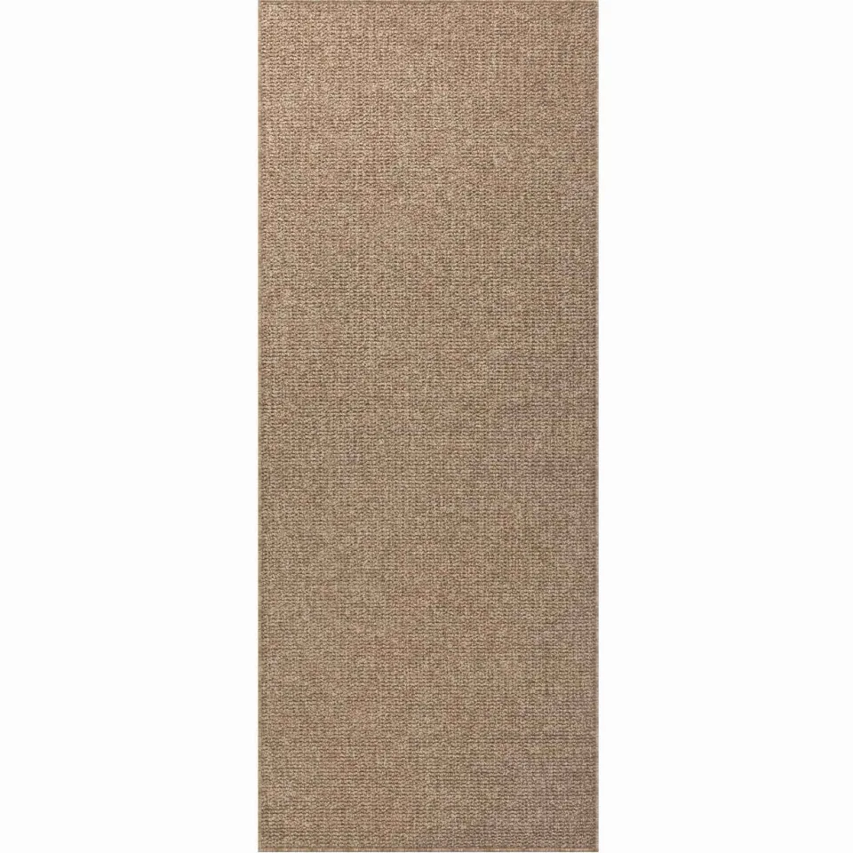 vidaXL Binnen- en buitentapijt AGIRA Naturel 200 x 80 cm Polyester