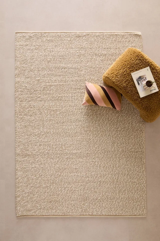 NOUS Living Dith vloerkleed ivoor/beige, foto 2