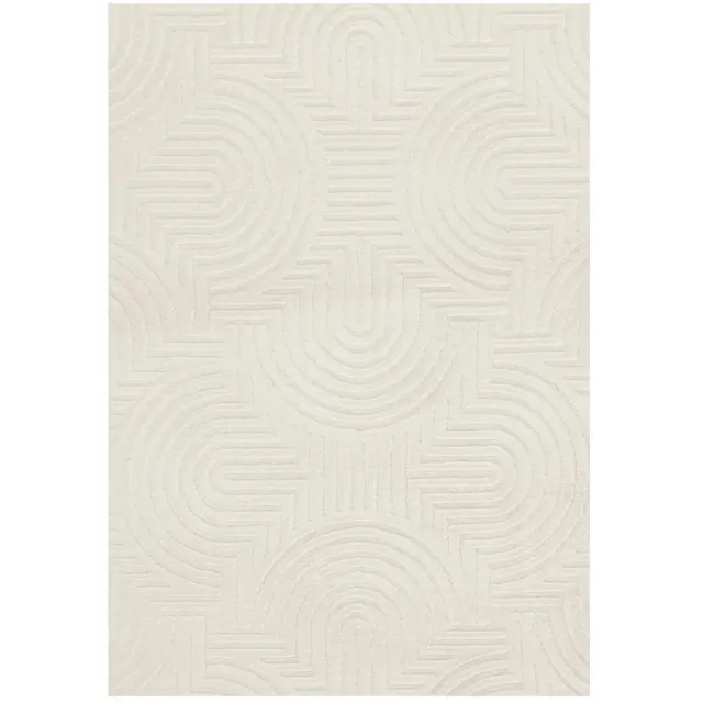Dutch XXL Japandi Vloerkleed | Tapijt | Balance | Geometrisch | Crème