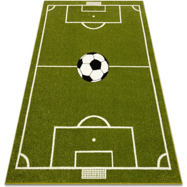 RUGSX Kleden Rugsx Tapijt MUNDIAL voetbalveld, voetbal - groen 100x160 cm