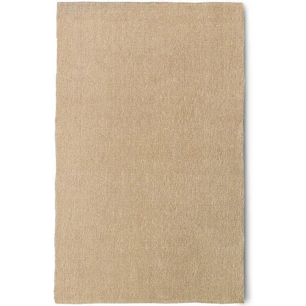 HKLIVING jute vloerkleed beige zand