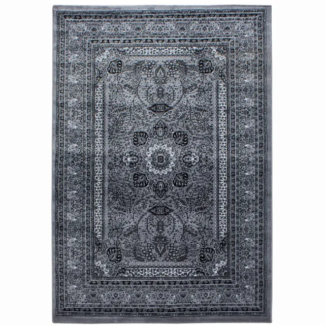 Tapijtenmagazijn Marrakesh – Klassiek Vloerkleed – Grijs – Laagpolig & Oosters Design