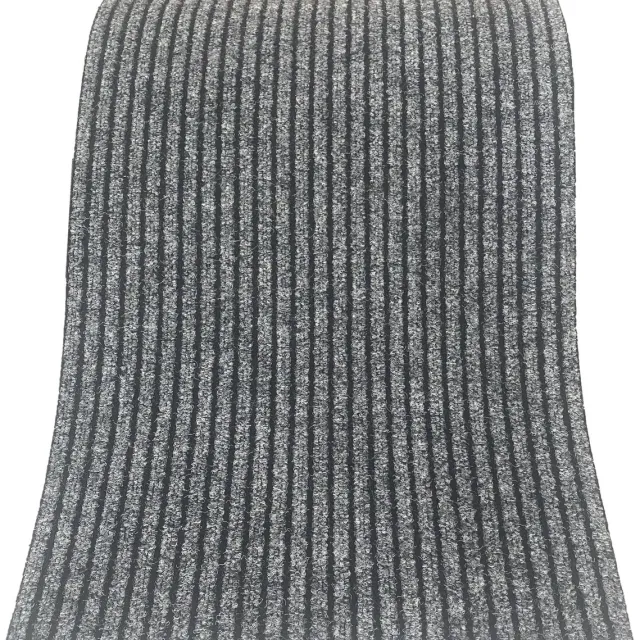 JYG Vloerkleed STRIPE - Keukenmat - Keukenloper - Anti Slip - 100x450cm - Grijs