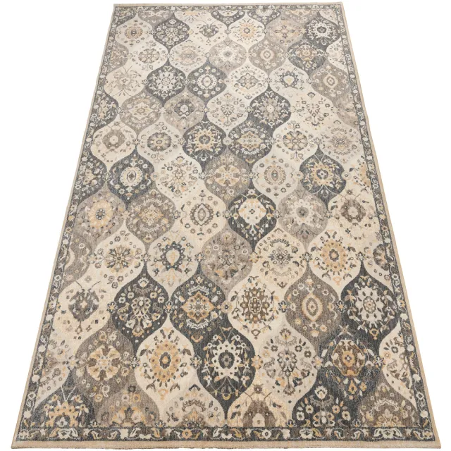 RUGSX Kleden Rugsx Wollen tapijt LEGEND 468 05 GB500 OSTA 240x340 cm Beige