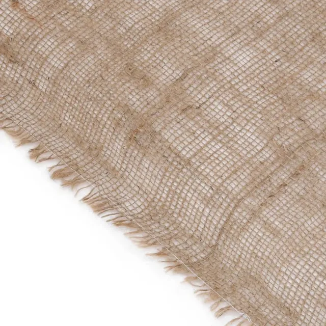 vidaXL Tuin - Jute - Net - 100 - cm - x - 5 - m - 180 - gsm - 100% - Tossa - Jute - Naturel