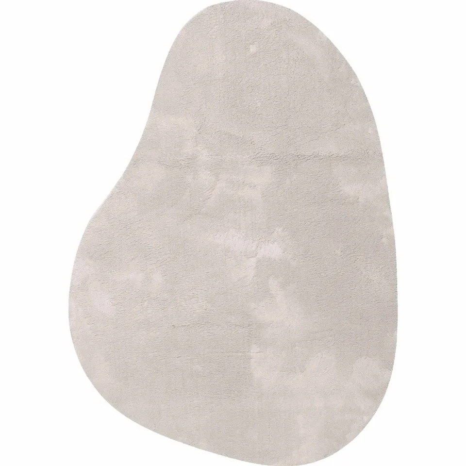 vidaXL Tapijt HUARTE Zand 160 x 230 cm Polyester Bruin