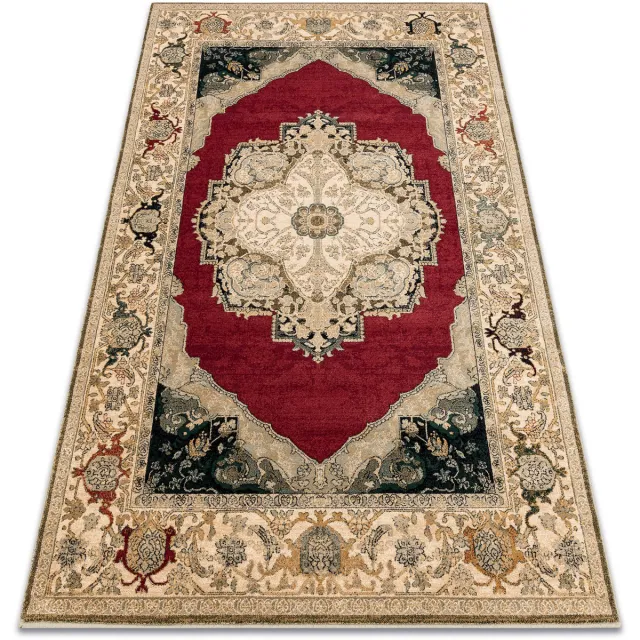 RUGSX Kleden Rugsx tapijt POLONIA Palazzo velvet rozet marineblauw Rood
