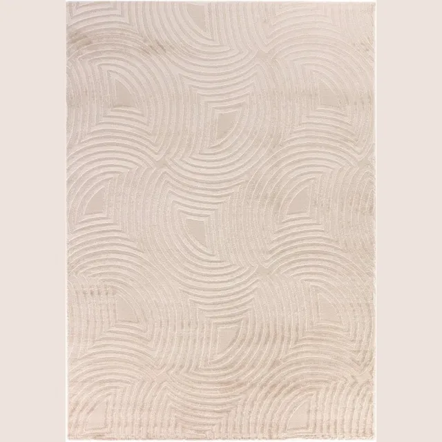 flycarpets Cara Modern Japandi Duna Vloerkleed - Beige
