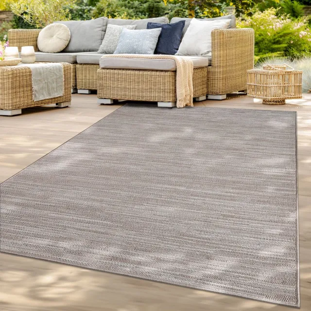 TT Home Balkon Tuin Woonkamer Boho Design Scandinavisch Gevlekte Look Uni Rechthoek Rechthoek beige