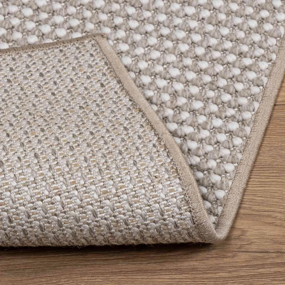 vidaXL Binnen kleed LUGO Crème-taupe 160 x 230 cm Polyester, foto 4