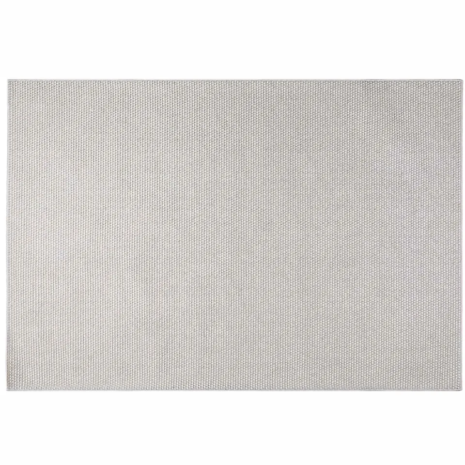 vidaXL Binnen kleed LUGO Crème en Grijs 160 x 230 cm Polyester