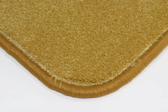 Prima Luxe - vloerkleed - naast bed - warme voeten - Loper - Dora - goud - geel - 40x160cm