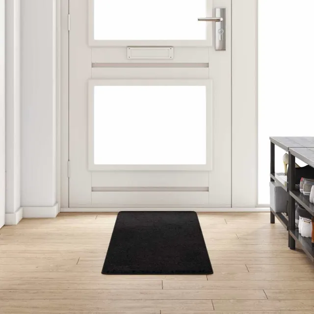vidaXL Tapijt Loper Zwart 50 x 200 cm 100% Polypropylene Tuft, foto 2