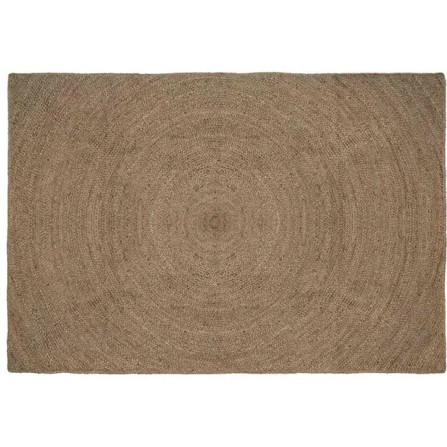 vidaXL Vloerkleden Grijs 160 x 230 cm Jute