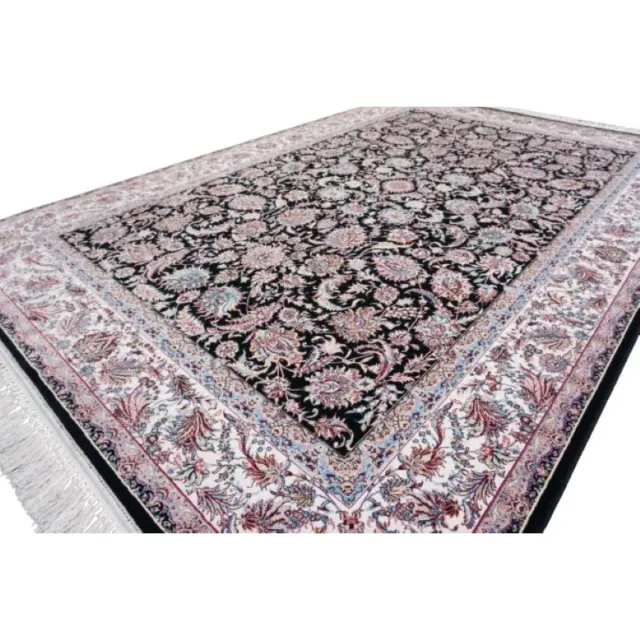 SusaStyle Perzisch Vloerkleed – Afshan Saltanati Darkblue – Tapijt 200 x 300 cm crème
