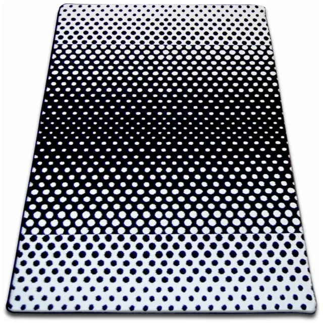 RUGSX Kleden Rugsx Tapijt SKETCH - F762 room/zwart - Stippen 120x170 cm Beige