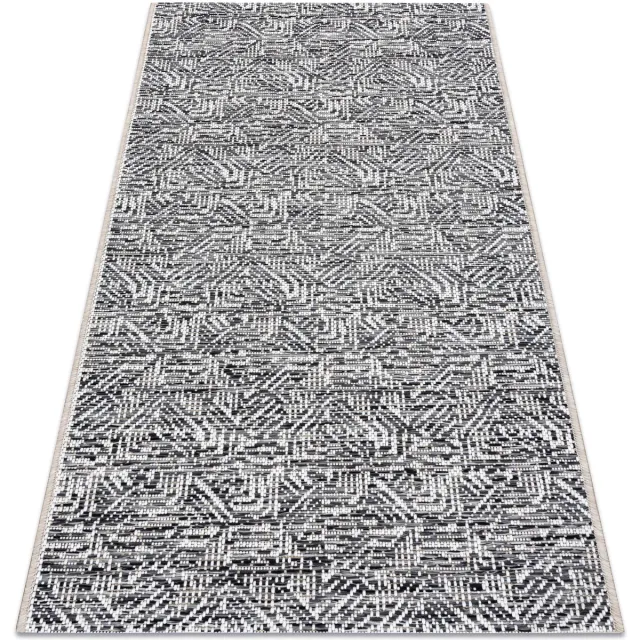 RUGSX Kleden Rugsx Tapijt Sisal SISAL COLOR 47373960 Doolhof grijskle 120x170 cm