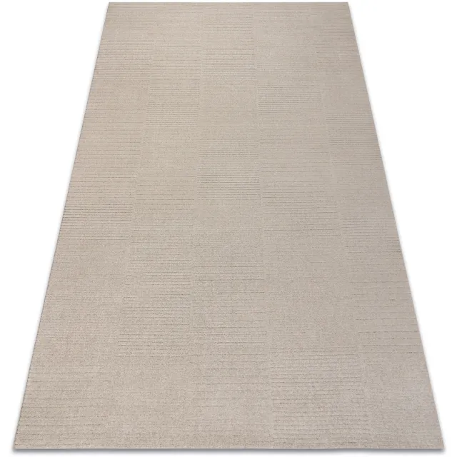 RUGSX Kleden Rugsx Wollen tapijt TEXTURA 488.22.LA110 OSTA - Lijnen, 200x300 cm Grijs