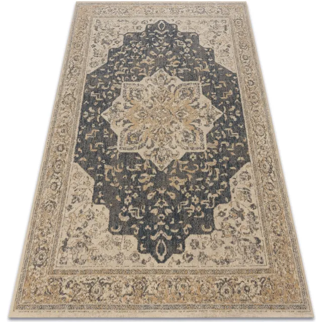 RUGSX Kleden Rugsx Wollen tapijt LEGEND 468 03 GB500 OSTA 160x230 cm Beige