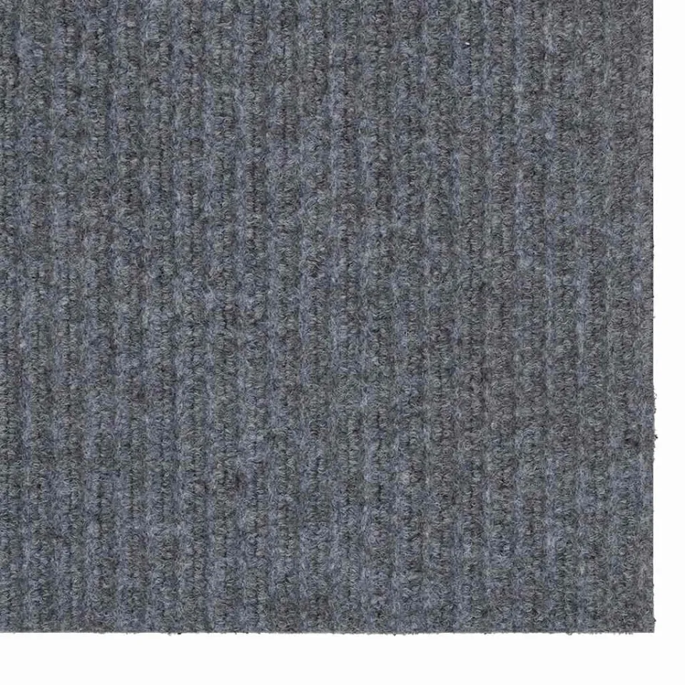 vidaXL Tapijt Loper Lichtgrijs 80 x 250 cm Stof, foto 4