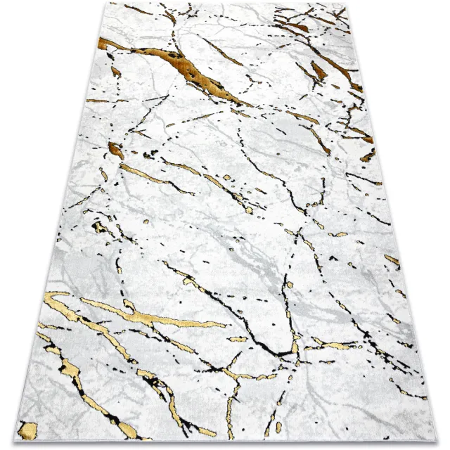 RUGSX Kleden Rugsx Tapijt ALLURE 1963 Marmeren - Structureel, stijlvo Wit