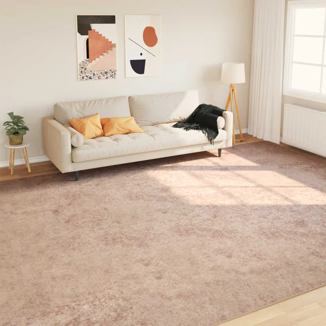 vidaXL Vloerkleedloper MARSA Zand 300 x 400 cm Polyester en PVC, foto 2
