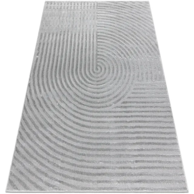 RUGSX Kleden Rugsx Tapijt BALANCE 1921 grijs - Geometrisch, structure 180x270 cm