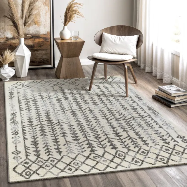 Muratap Boho Vintage Kelim Laagpolig Vloerkleed Crème- 80x150 CM Creme