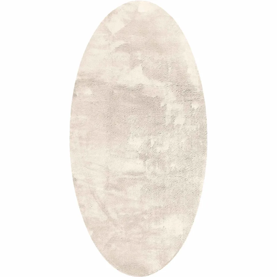 vidaXL Tapijt HUARTE Beige 100 x 200 cm 100% Polyester
