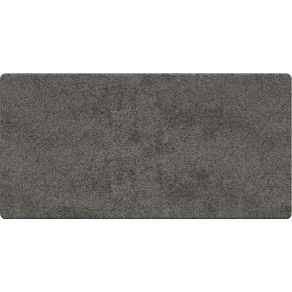 vidaXL Tapijt Loper Grijs 100 x 200 cm 100% Polypropylene Tuft