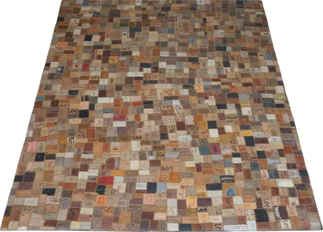 Veer Carpets Karpet Royal Labels 240 x 340 cm Bruin