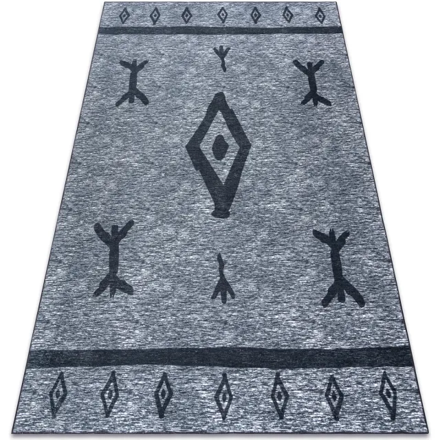 RUGSX Kleden Rugsx ANTIKA tapijt 119 tek, modern azteeks, wasbaar Grijs