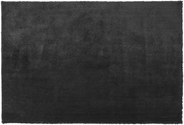 Beliani EVREN - Shaggy vloerkleed - Zwart - 140 x 200 cm - Polyester