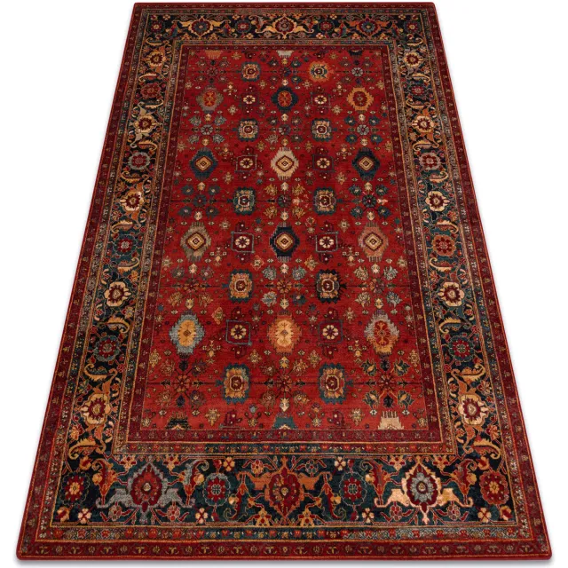 RUGSX Kleden Rugsx tapijt OMEGA PARILLO frame robijn 200x300 cm Rood