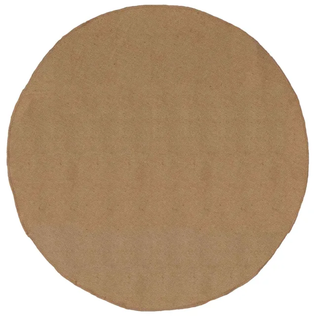 vidaXL Vloerkleden Naturel Ø 150 cm Jute Bruin