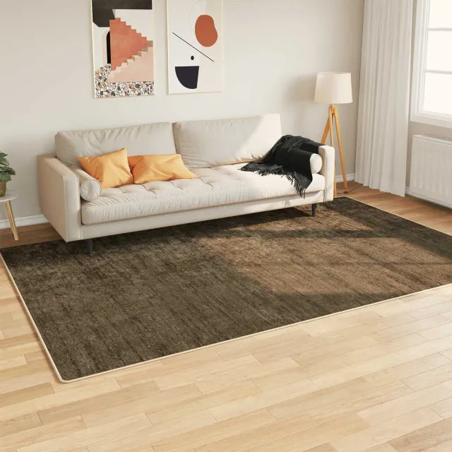 vidaXL Vloerkleedloper MARSA Bosgroen 150 x 230 cm Polyester en PVC, foto 2