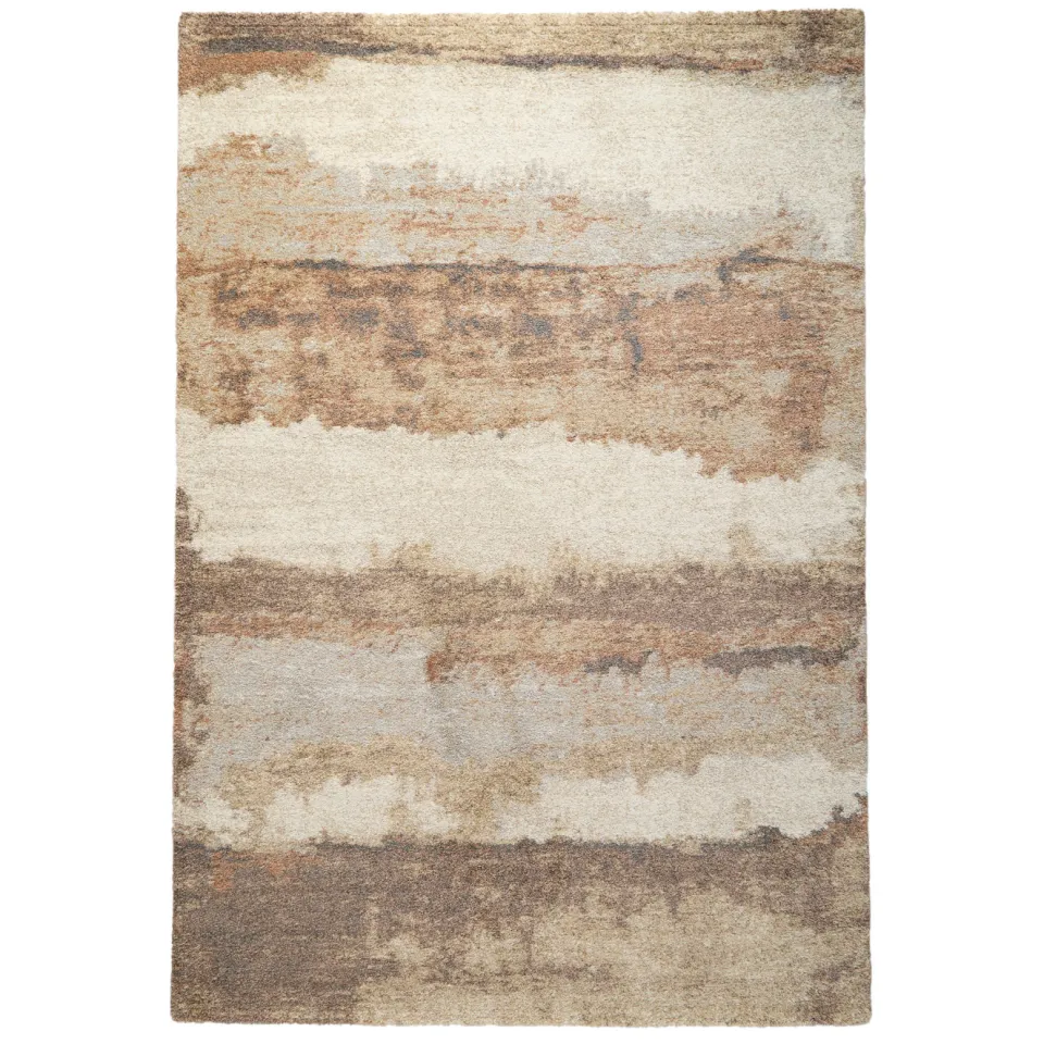 Studio LIVIT Mehari vloerkleed bruin beige bruin/zand/off white