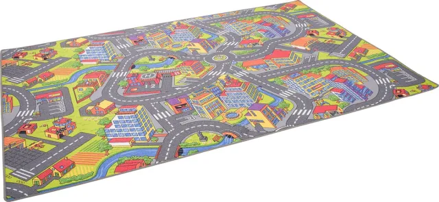 Snapstyle Kinderspeeltapijt Kleine Stad 3D Mulit