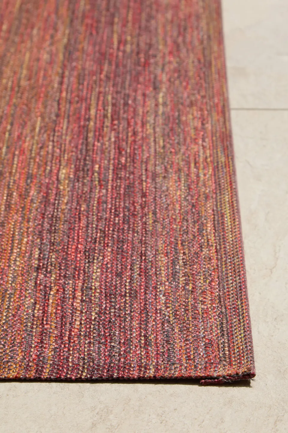 NOUS Living binnen- en buitenvloerkleed rood/roze/oranje (230x160 cm), foto 6
