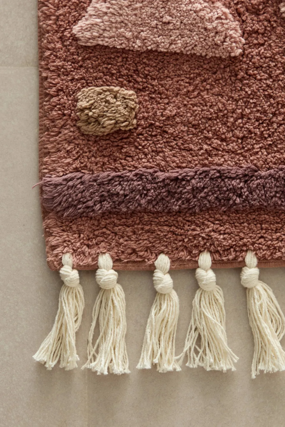 NOUS Kids Aztec kindervloerkleed rood, foto 5