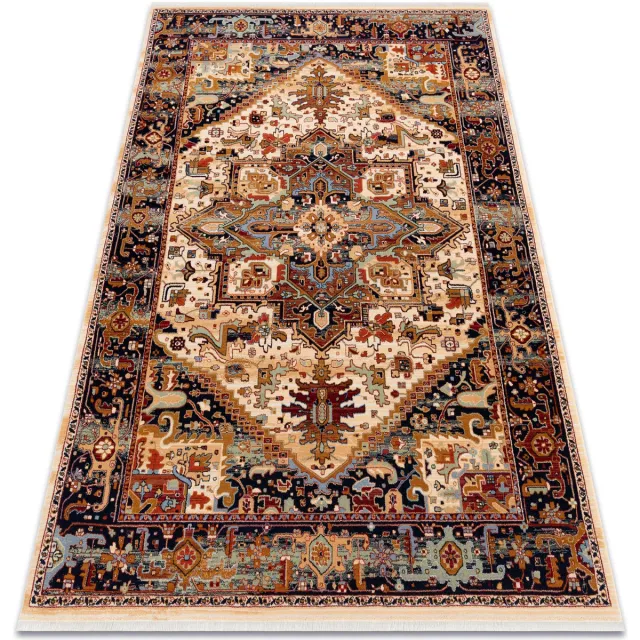RUGSX Kleden Rugsx Wollen tapijt KESHAN Ornament oosters 2886/53555 b 160x230 cm Beige