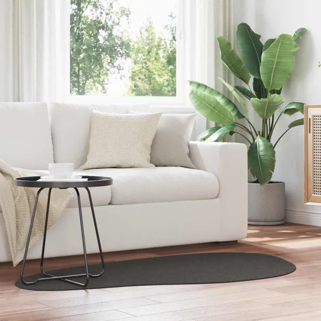 vidaXL Tapijt HUARTE Antraciet 80 x 150 cm Polyester, foto 2